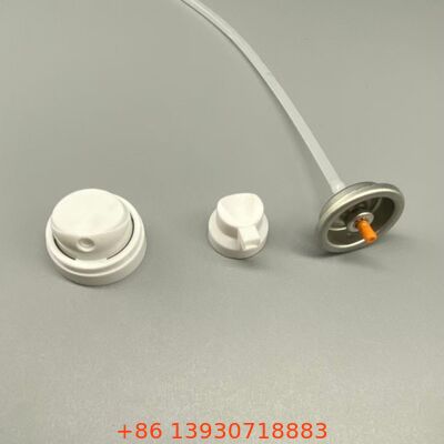 Вентиль для аэрозольного распыления сухого шампуня с постоянной атомизацией, стабильной скоростью потока и производительностью без остатков