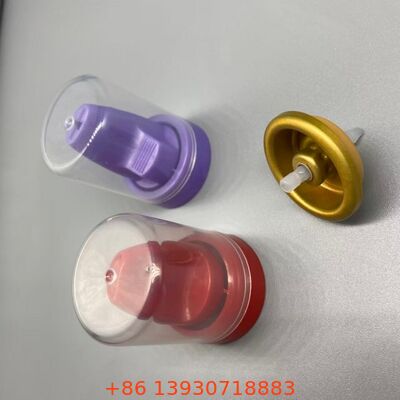 Обратный диспенсирующий коррозионно-устойчивый аэрозольный распылительный клапан с 360-градусной функциональностью для волос