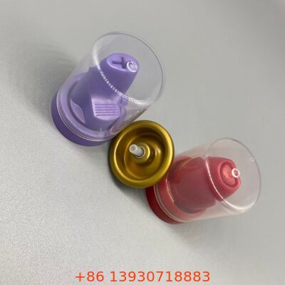 Обратный диспенсирующий коррозионно-устойчивый аэрозольный распылительный клапан с 360-градусной функциональностью для волос