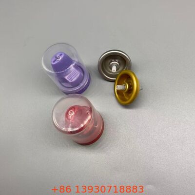 Алюминиевый клапан аэрозольного распылителя с антикоррозийным покрытием и функцией вращения на 360 градусов для мусса для волос