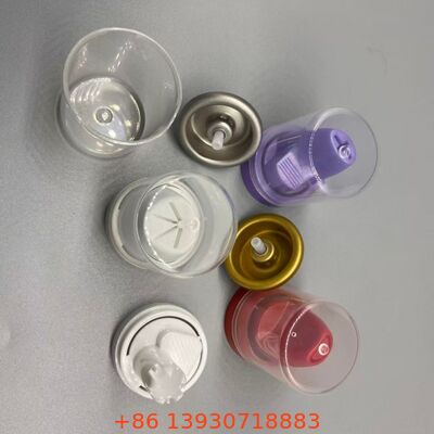 Обратный диспенсирующий коррозионно-устойчивый аэрозольный клапан с 360-градусной функциональностью для волос