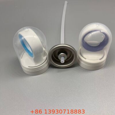 Солнцезащитный аэрозольный клапан с гигиенической крышкой, герметичностью и 360-градусной работой для солнцезащитного спрея