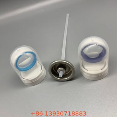 Аэрозольный клапан для солнцезащитного крема с защитной крышкой для непрерывного распыления солнцезащитного крема