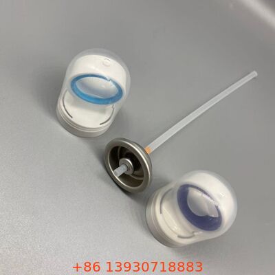 Аэрозольный клапан для солнцезащитного крема с защитной крышкой для непрерывного распыления солнцезащитного крема