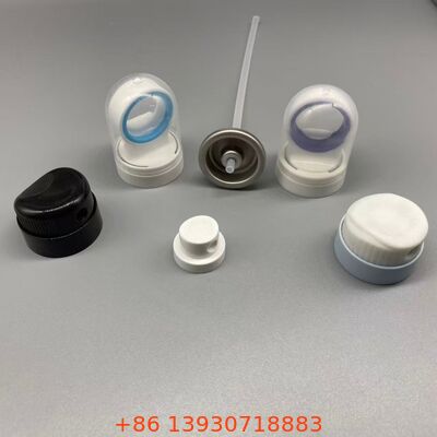 Аэрозольный солнцезащитный клапан с устойчивым к засорению соприкосновением, герметичным уплотнением и 360-градусной работой для солнцезащитных спреев