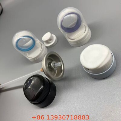 Аэрозольный солнцезащитный клапан с контролируемой технологией выхода, устойчивым к заглушению соприкосновением и 360-градусной работой