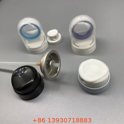 Аэрозольный солнцезащитный клапан с контролируемой технологией выхода, устойчивым к заглушению соприкосновением и 360-градусной работой