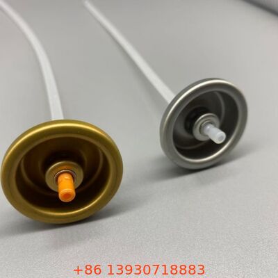 Прозрачный и устойчивый к засорению аэрозольный клапан для распыления тела с технологией распределения 360° и универсальным устройством для стандартных алюминиевых банок