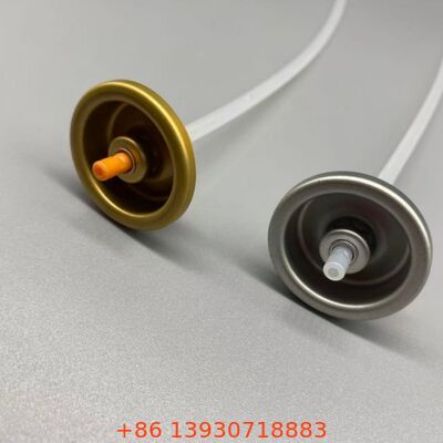 Прозрачный и устойчивый к засорению дезодорантный клапан для распыления тела с технологией распределения 360 ° и универсальным подходом для стандартных алюминиевых банок