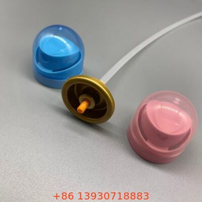 Аэрозольный клапан для распыления тела с распределением на 360°, герметичным уплотнением и размером 1 дюйм для дезодорантов и ароматизаторов