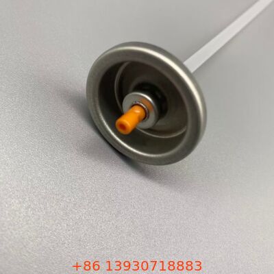 Аэрозольный клапан для нанесения клея для волос с технологией контролируемого выхода для предотвращения засорения сопла