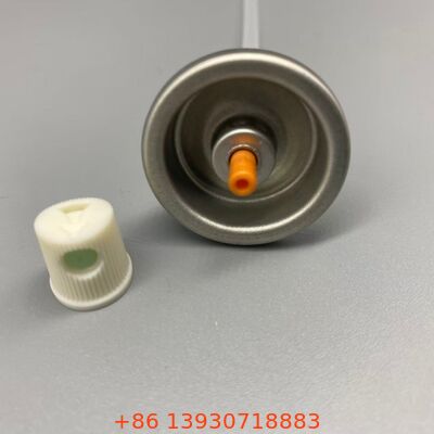 Аэрозольный клапан для клея для волос с точной противозатопляющей дюзой тумана и химикоустойчивой конструкцией для профессионального ухода за волосами