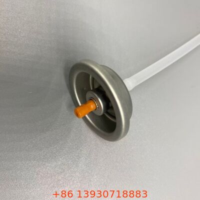 Аэрозольный клапан для нанесения клея для волос с технологией контролируемого выхода для предотвращения засорения сопла