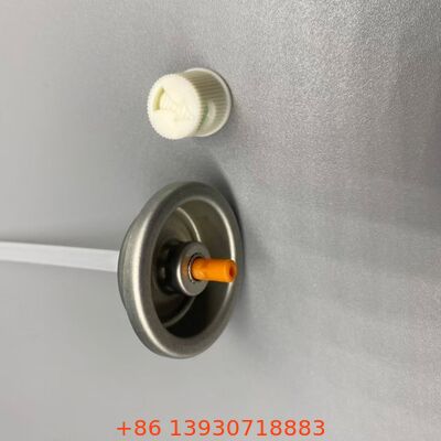 Аэрозольный клапан для клея для волос с точной противозатопляющей дюзой и химико-устойчивой конструкцией для использования в салоне