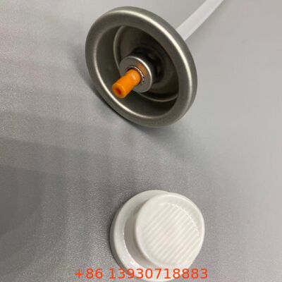 Аэрозольный клапан для клея для волос с точной противозатопляющей дюзой тумана и химикоустойчивой конструкцией для профессионального ухода за волосами