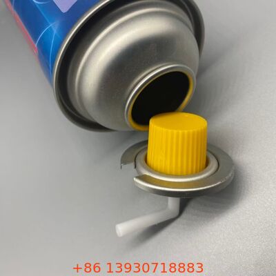 1-дюймовый клапан для газовых баллонов с бутаном из белой жести с герметичной конструкцией для портативных плит и промышленных растворителей
