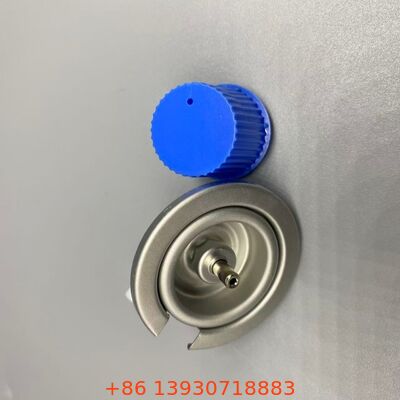 1-дюймовый клапан для газовых баллонов с бутаном из белой жести с герметичной конструкцией для портативных плит и промышленных растворителей