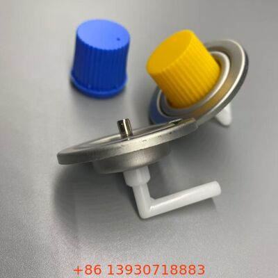 Leak-Proof One Inch Tinplate Butane Gas Valve for Outdoor Cooking and Industrial Solvents