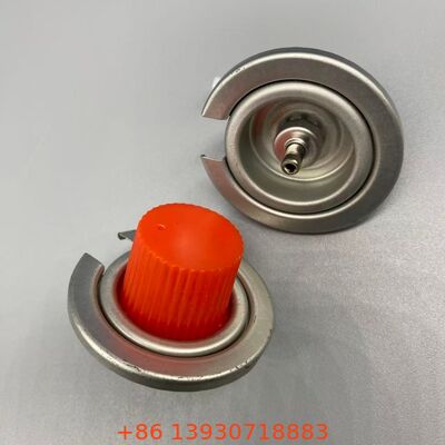 Сверхмощный 1-дюймовый клапан для уличной кухонной плиты с красной крышкой