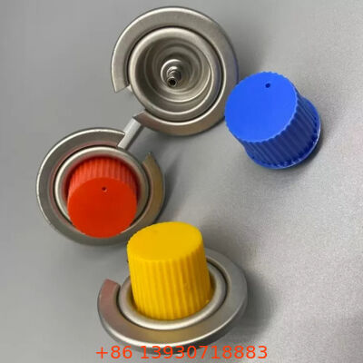 Прецизионный 1-дюймовый протекающий стальной бутановый газовый клапан для портативных печей и факелов