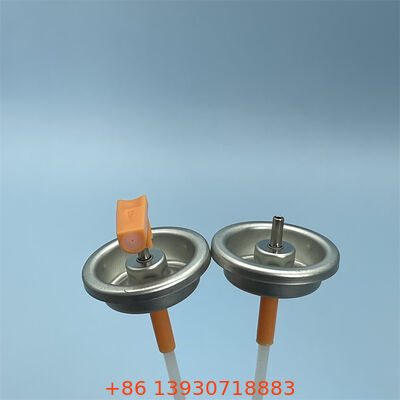 Метрический аэрозольный клапан 1 дюйм с регулируемой скоростью распыления и настраиваемым цветом привода