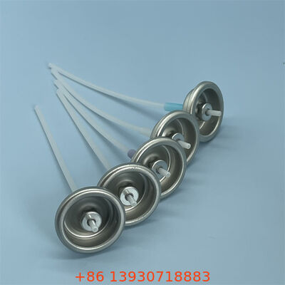 Metered Aerosol Valve with Dosing Solution for Commercial Restroom Fresheners