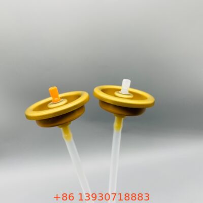 Прецизионный аэрозольный клапан для дезодоранта с водонепроницаемым дизайном, пружиной из нержавеющей стали и настраиваемой длиной трубы