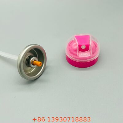 Прецизионный аэрозольный клапан для дезодоранта с водонепроницаемым дизайном, пружиной из нержавеющей стали и настраиваемой длиной трубы