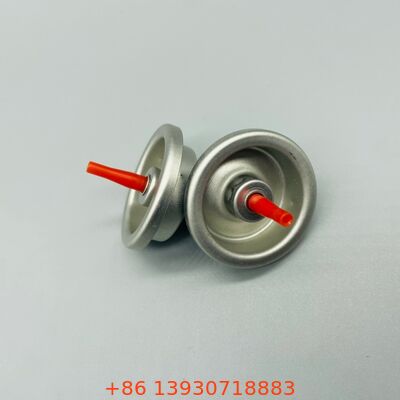 Высокоточный пластиковый клапан для газового аэрозоля с бутилированным газом, 1 дюйм, для заправочного баллона