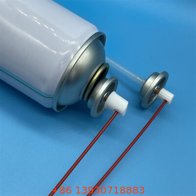 Точный аэрозольный клапан для проникновения в баллончики с смазочными материалами