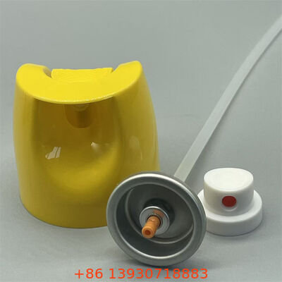 Аэрозольный клапан для инсектицида на водной основе с точным контролем и герметичным уплотнением для составов, безопасных для домашних животных