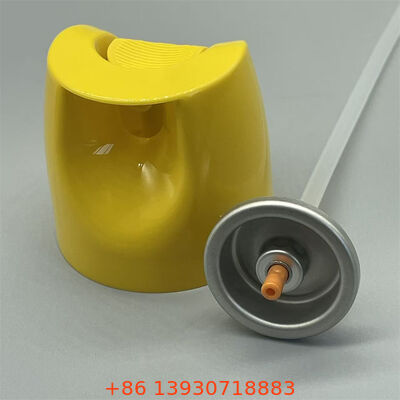 Аэрозольный клапан для инсектицидов на водной основе с регулируемым расходом, герметичным уплотнением и прочной конструкцией для ботанических составов