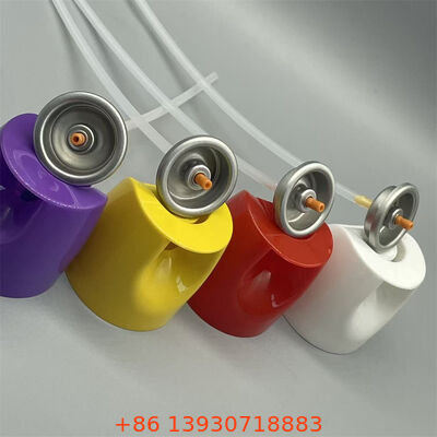 Аэрозольный клапан с инсектицидом на водной основе с высоким объемом распределения, регулируемым контролем потока и герметичным уплотнением