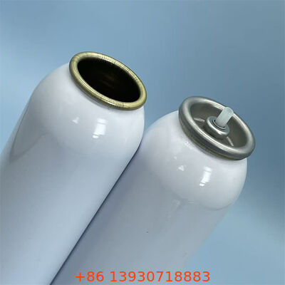 Алюминиевая банка с аэрозольной системой на клапане для жидких продуктов с экологически чистым дизайном без топлива