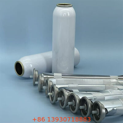 Алюминиевая банка с аэрозольной системой на клапане для жидких продуктов с экологически чистым дизайном без топлива