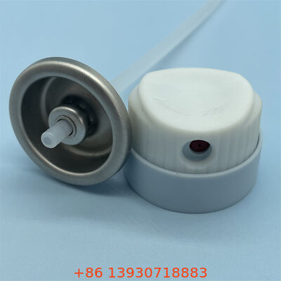 Премиальный клапан аэрозольного солнцезащитного спрея с мелкодисперсным распылением, герметичным уплотнением и работой на 360 градусов для защиты всего тела