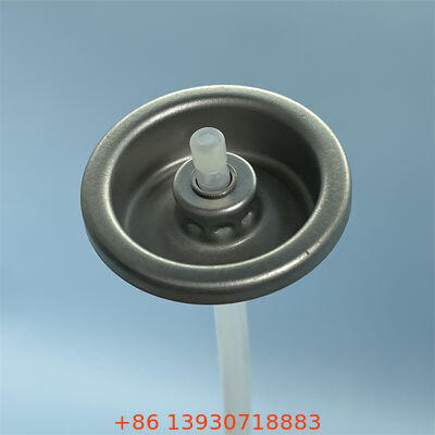 Герметичный аэрозольный распылительный клапан с эргономичным дизайном для мелкодисперсных спреев для обуви