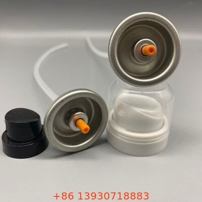 Аэрозольный клапан для сухого шампуня с приводом для направленного применения на корни