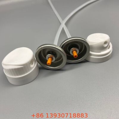 Клапан-распылитель аэрозольного сухого шампуня с технологией мелкодисперсного распыления порошка