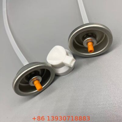 Аэрозольный клапан для сухого шампуня с приводом для направленного применения на корни