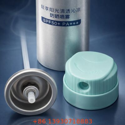 Контролируемый дозирующий клапан насоса для лосьона для солнцезащитного крема с жестяной и пластиковой конструкцией, совместимый с различными составами