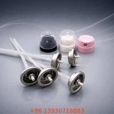 Аэрозольный клапан для сухого шампуня из оловянного порошкового тумана с вертикальным или перевернутым использованием и препаратов на основе алкоголя