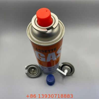 Прозрачный бутановый газовый аэрозольный клапан с технологией двойной уплотнения и высокоточным сопла для кассетных печей