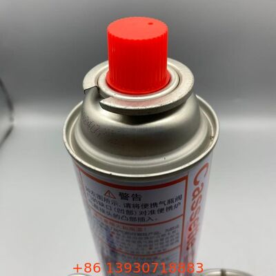 Устойчивый к утечке 1 дюймовый стаканный бутановый газовый клапан с защитной крышкой для портативных газовых банок