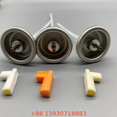 1-Inch Metal Stem Metered Aerosol Valve for Precision Dispensing in Standard Manual Spraying