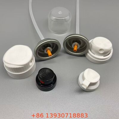 Высокопроизводительный аэрозольный клапан для сухого шампуня с системой равномерного распределения тумана